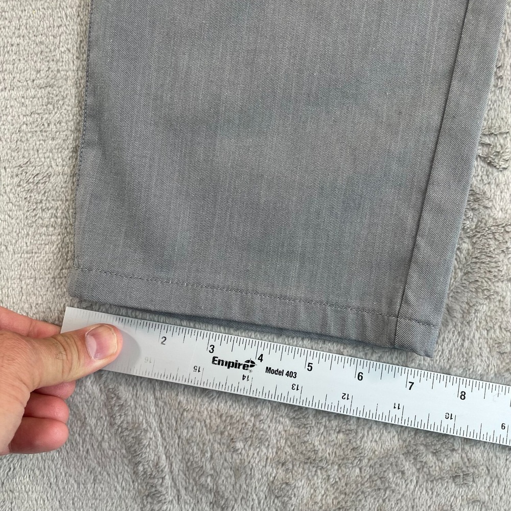 Canali Casual Pants Men 40x34 Light Grey Regular Fit Stretch Made Italy NWT $495 - Picture 10 of 12